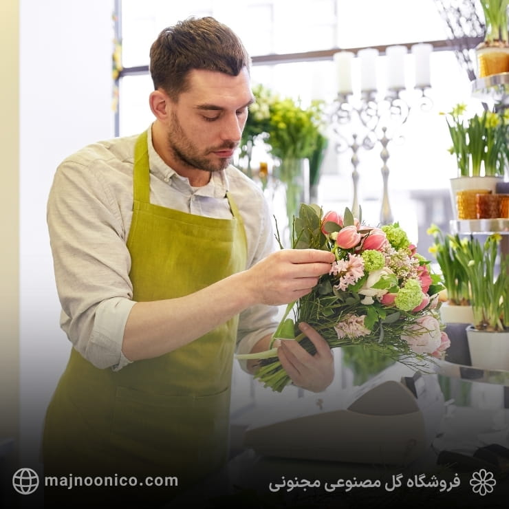 طریقه شستن گل مصنوعی