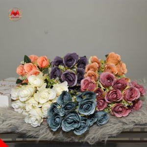 بوته رز والتی وارداتی ۱۱ بازو؛ انتخابی خاص برای گل‌فروشی و گل‌آرایی|کد:114